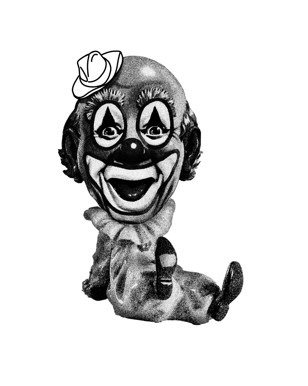 Tattoo design Gruselclown